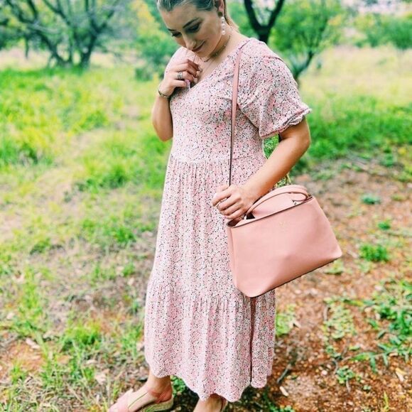 Puff sleeves floral dress H&M. New - Picture 6 of 13